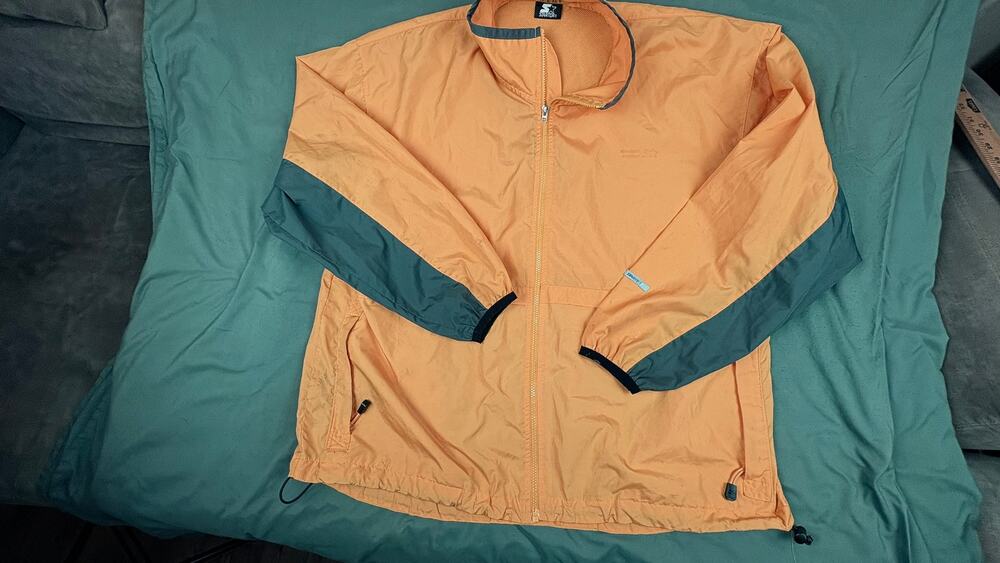 Starter Brand Men's 2XL Yellow Windbreaker